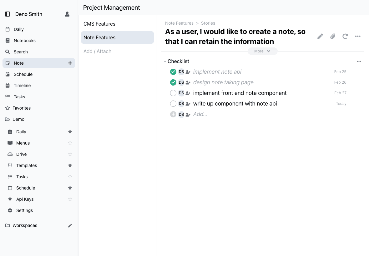 App screenshot