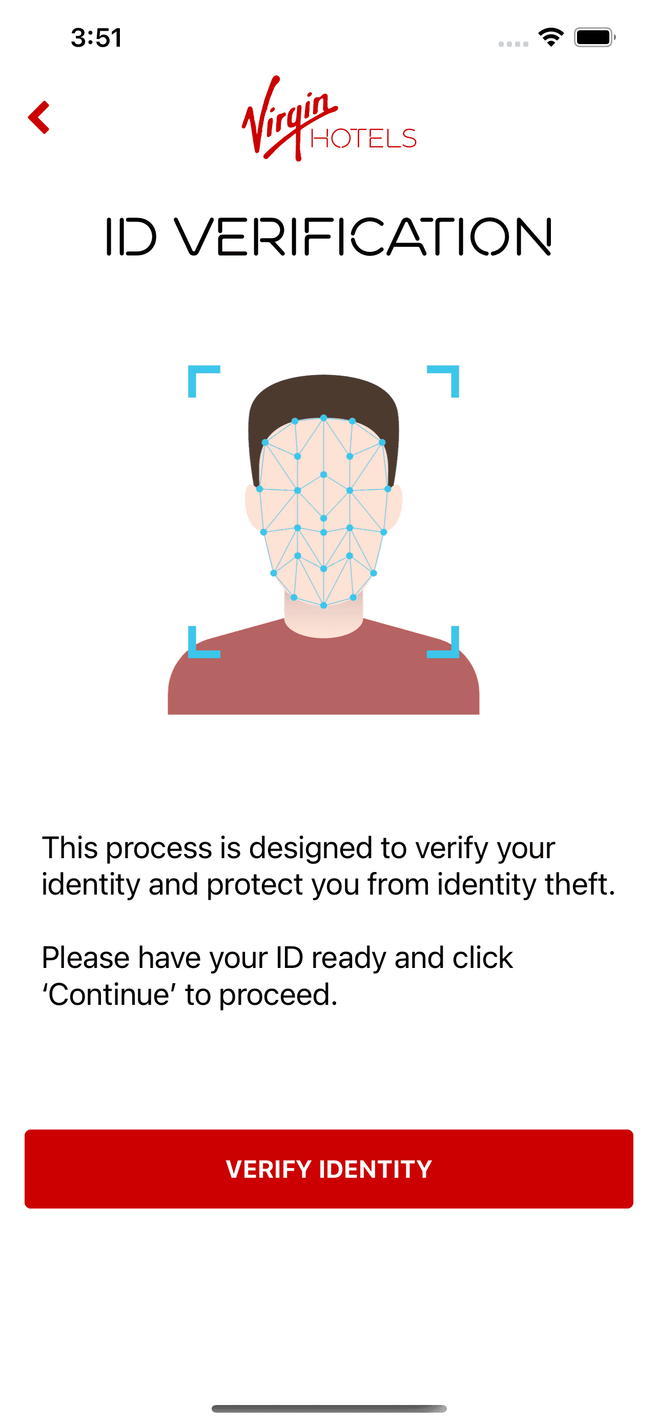 Virgin ID Verification